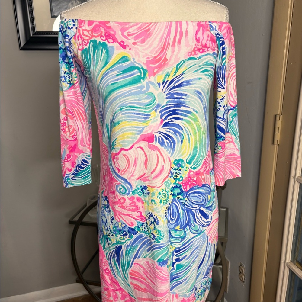 Lilly Pulitzer Vibrant Long Sleeve Dress